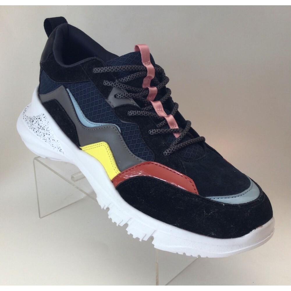 NEW ZARA TRF Woman Platform Multicolor Fashion Trainers/Sneakers (Size 42/US 11) - Picture 1 of 10